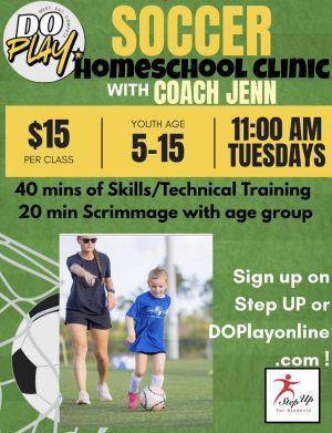 Do PLAY Sports Panama City Homeschool Soccer Clinic