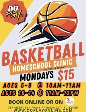 Do PLAY Sports Panama City Homeschool Basketball Clinic