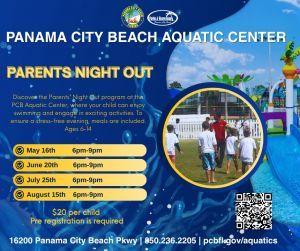 Panama City Beach Aquatic Center Parents Night Out